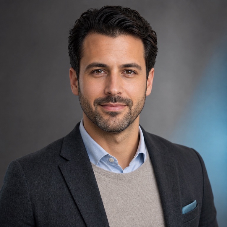 Professional profile picture example for LinkedIn